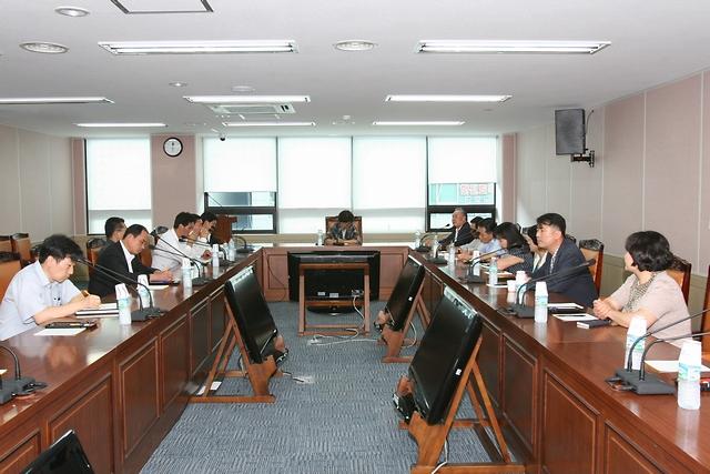 서구의회-서구발전협 간담회 사진